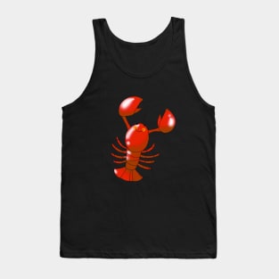 cute red lobster Tank Top